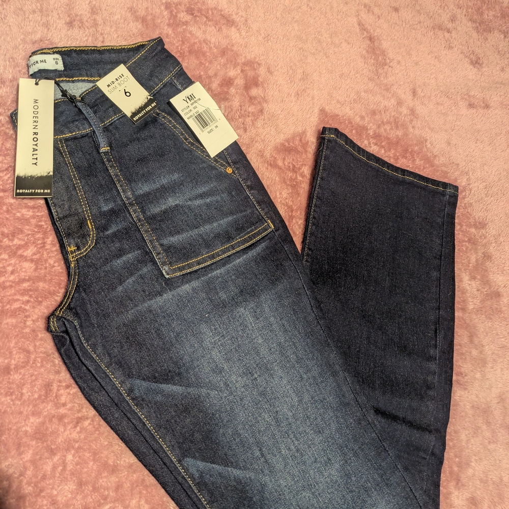YMI Dark Blue Denim Jeans
